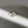 Malmin Korupaja, Vintage, Eleni-laboratoriotimanttisormus 0,50ct, valkokulta