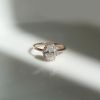 Malmin Korupaja, Vintage, Eleni-laboratoriotimanttisormus 0,70ct, ruusukulta