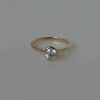 Malmin Korupaja, Collection, Lidia-laboratoriotimanttisormus, briljantti 0,50ct, ruusukulta