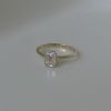 Malmin Korupaja, Collection, Lidia-laboratoriotimanttisormus, emerald 0,70ct, samppanjakulta