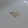 Malmin Korupaja, Collection, Lidia-laboratoriotimanttisormus, emerald 1,00ct, samppanjakulta