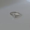 Malmin Korupaja, Collection, Lidia-laboratoriotimanttisormus, ovaali 0,50ct, valkokulta